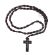 Brown Wood Rosary JN232