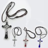 St. Benedict Cross Necklace  JN297