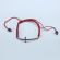 Rhinestone Sideway Cross Bracelet JS129