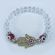 Crystal Hamsa Stretch Bracelet JS145