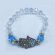 Crystal Hamsa Stretch Bracelet JS145