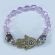 Crystal Hamsa Stretch Bracelet JS146