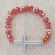 Crystal Sideways Cross Stretch Bracelet JS168