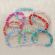 Crystal Sideways Cross Stretch Bracelet JS168