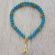 Crystal Bead Eiffel Tower Charm Fashion Bracelet JS169