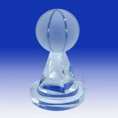 Crystal Basketball Trophy TH048