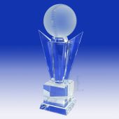 Crystal Baseball Trophy TH072