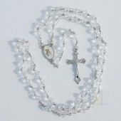 Wedding Crystal Rosary JN106W