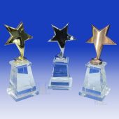Crystal Rising Star TH122 (Color: Gold)